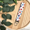 Patriotic Smiley Faces Wristlet - Fairway Faith Apparel Co