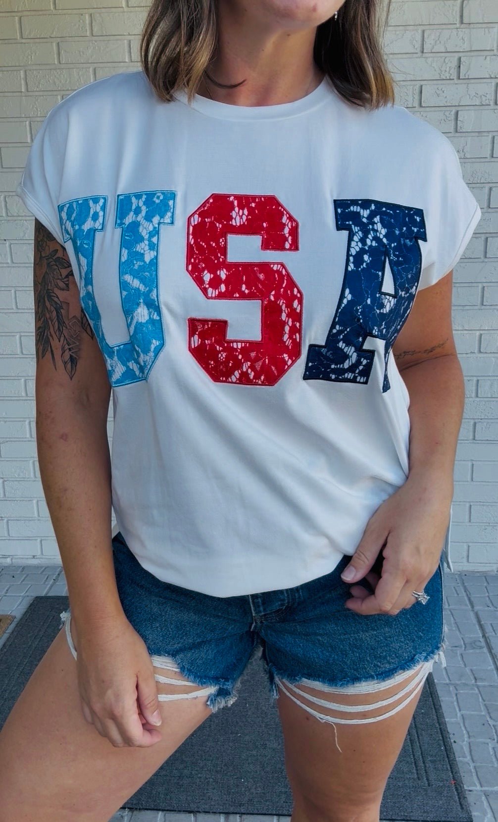 USA Tank - Fairway Faith Apparel Co